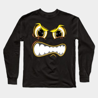 Angry Face Yl Long Sleeve T-Shirt